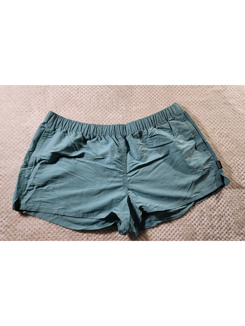 Patagonia Women's Turquoise Barely Baggies Shorts